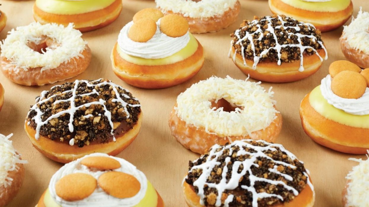 Krispy Kreme now has banana pudding, Mississippi mud pie and coconut cake-flavored doughnuts