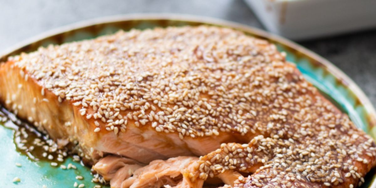 Easy Oven Baked Teriyaki Salmon My Recipe Magic