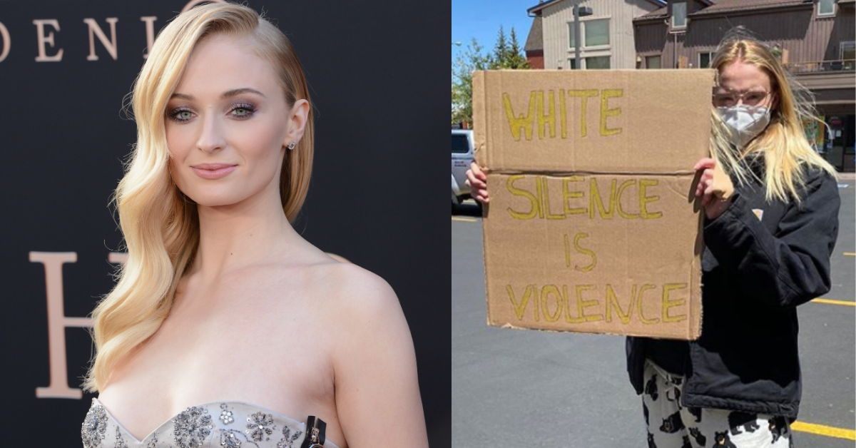 Sophie Turner Perfectly Schools Fan Who Asked 'Can We Have Peace Now?' After Turner Shared Video From Protests