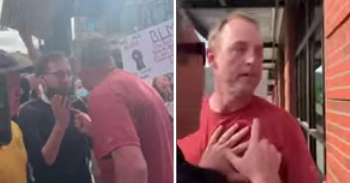 Montana Man Has Complete Meltdown While Yelling At Peaceful Protesters In Unhinged Rant Caught On Camera