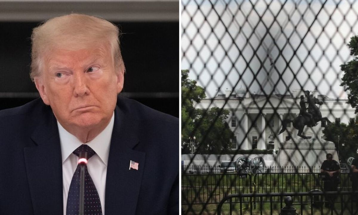 Anti-Trump Conservative Asks Twitter to Name Donald Trump's New White House Fence and They More Than Delivered