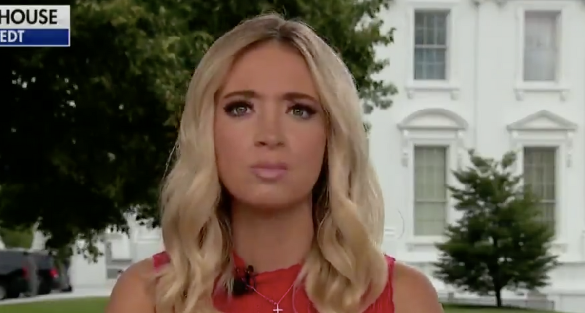 Kayleigh McEnany Just Tried to Defend Trump's Tweet About 75-Year-Old Protester Being an 'ANTIFA Provocateur'--It Did Not Go Well