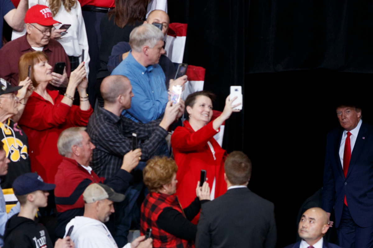 Want to attend a Trump rally? First, you have to promise not to sue him. No, seriously.
