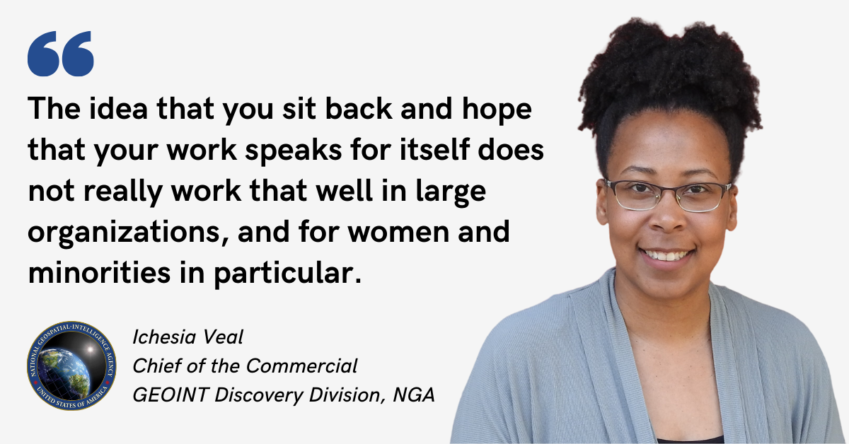 Navigating Being an “Only” at Work: How NGA’s Ichesia Veal Learned to Be Her Own Best Advocate
