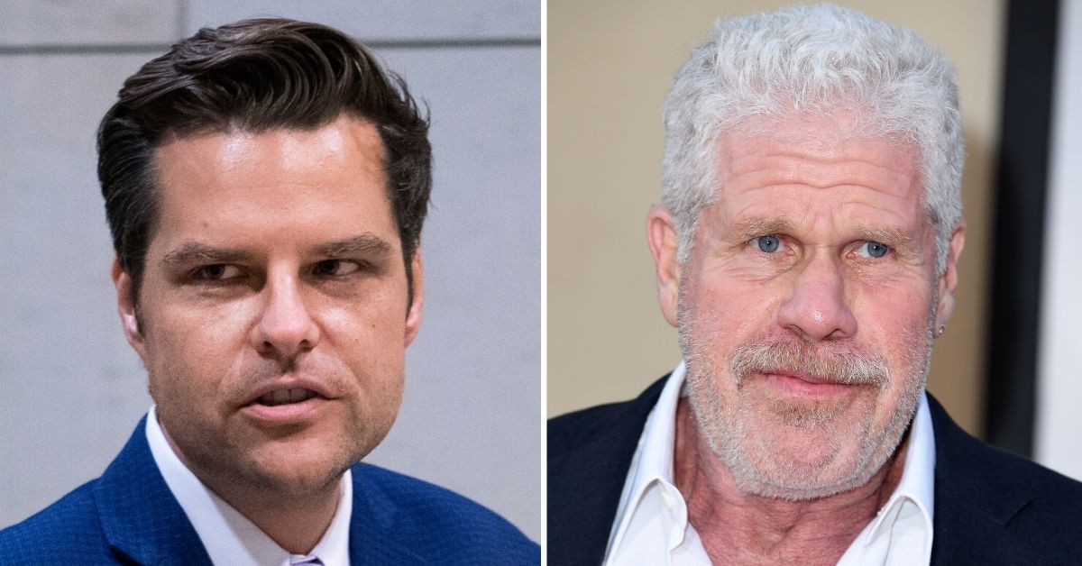 GOP Rep. Matt Gaetz Tried To Blast Ron Perlman For Playing A White Supremacist On TV—And Perlman Clapped Back Hard