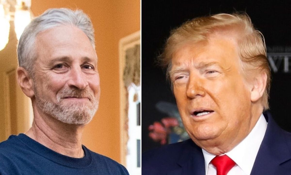 Jon Stewart Slams Trump as 'Malevolent Mr. Magoo' in New Interview, But Even His Fans Have to Object