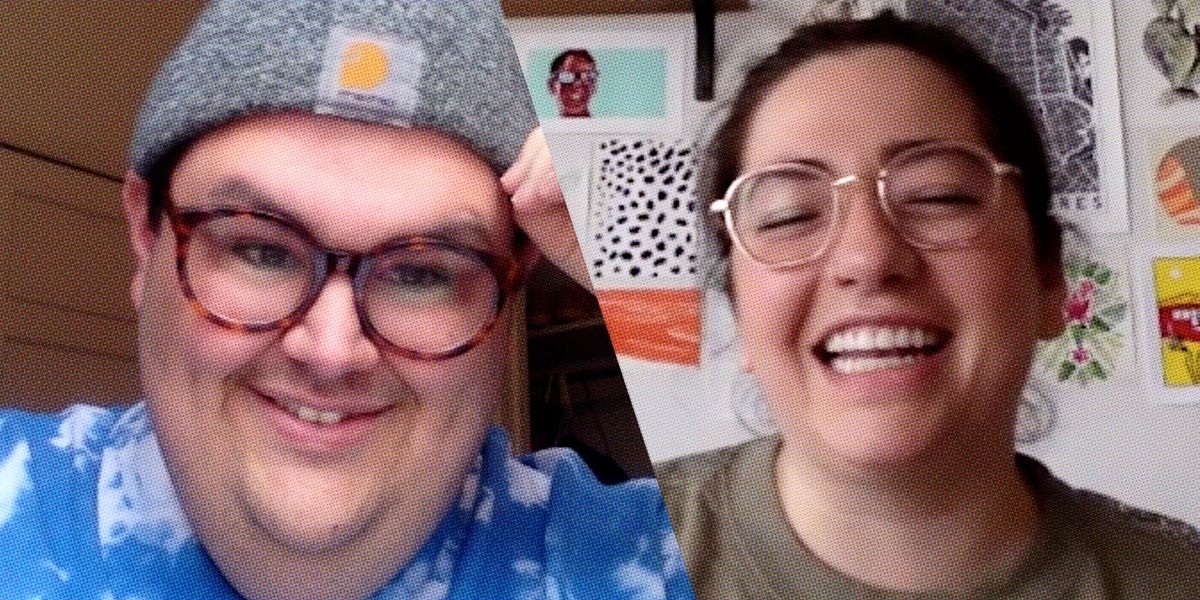 Less Than a Minute on Zoom: Caleb Hearon and Shelby Wolstein