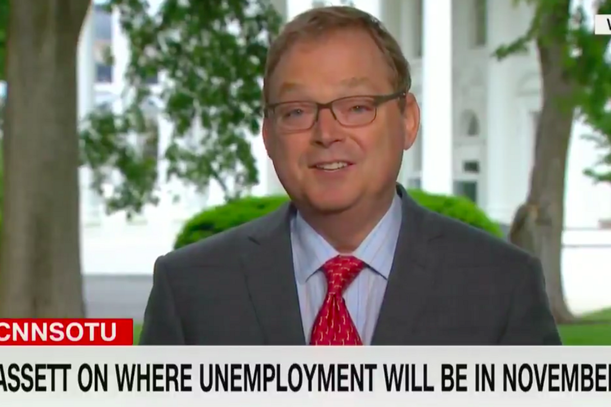 Trump's Econ Loon Predicts 'Human Capital Stock' Will Gladly Sacrifice Its Health For His Glorious Economy