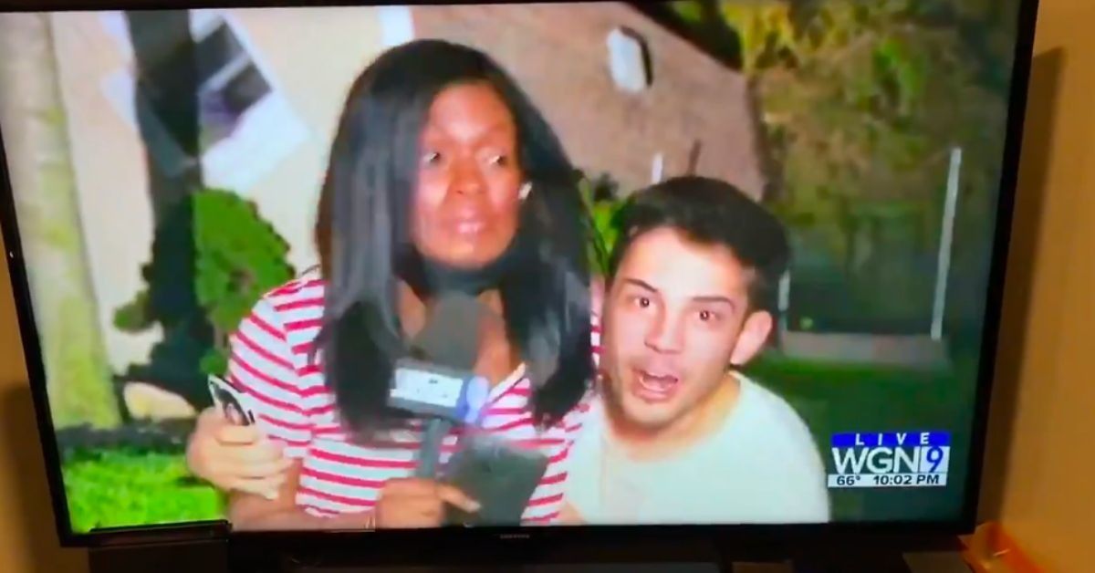 Illinois Man Arrested After Grabbing Female Reporter During Live Segment And Shouting Obscene Phrase