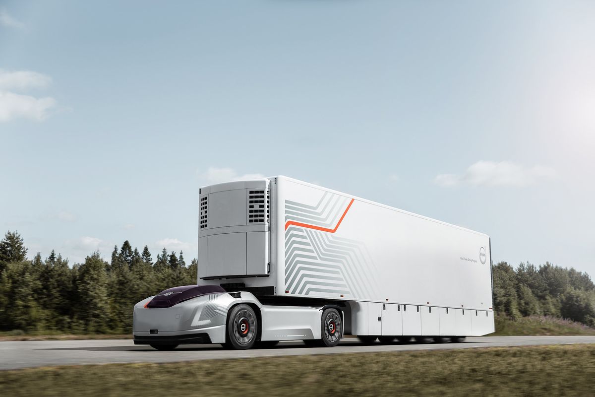 Volvo Vera autonomous truck prototype