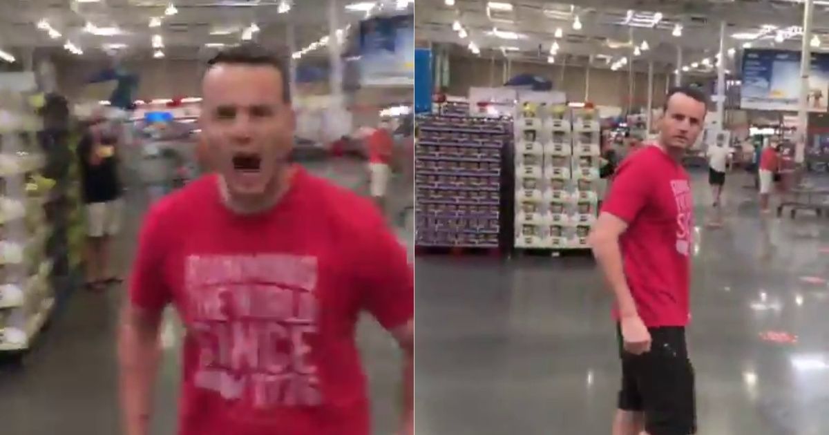 Anti-Mask Man Shouts 'I Feel Threatened!' In Florida Costco Meltdown After Being Told To Wear Mask