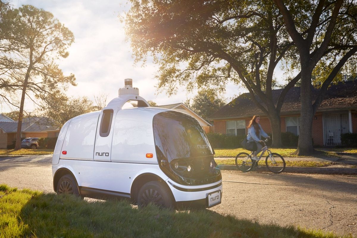 Nuro autonomous delivery vehicle