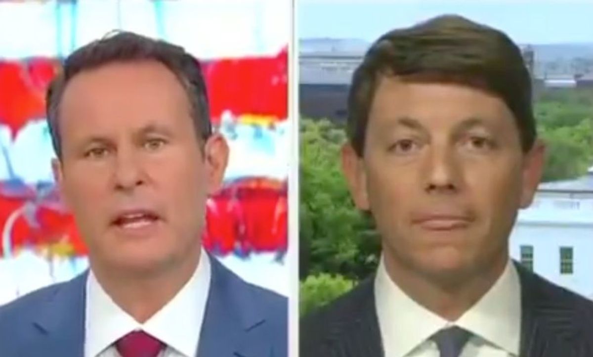 'Fox and Friends' Host Fires Back at Trump Spokesman After He Tried to Claim We're 'Better Off Now' Than 3 Years Ago
