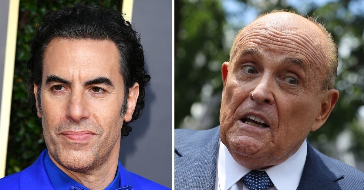 Sacha Baron Cohen Just Tried To Prank Rudy Giuliani And Got The Cops Called On Him