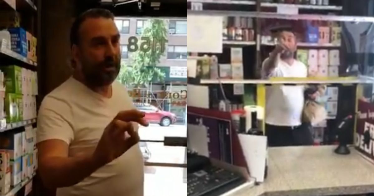 Anti-Mask Man Calls Store Employees 'Brown-Skinned Sheep' For Refusing To Serve Him