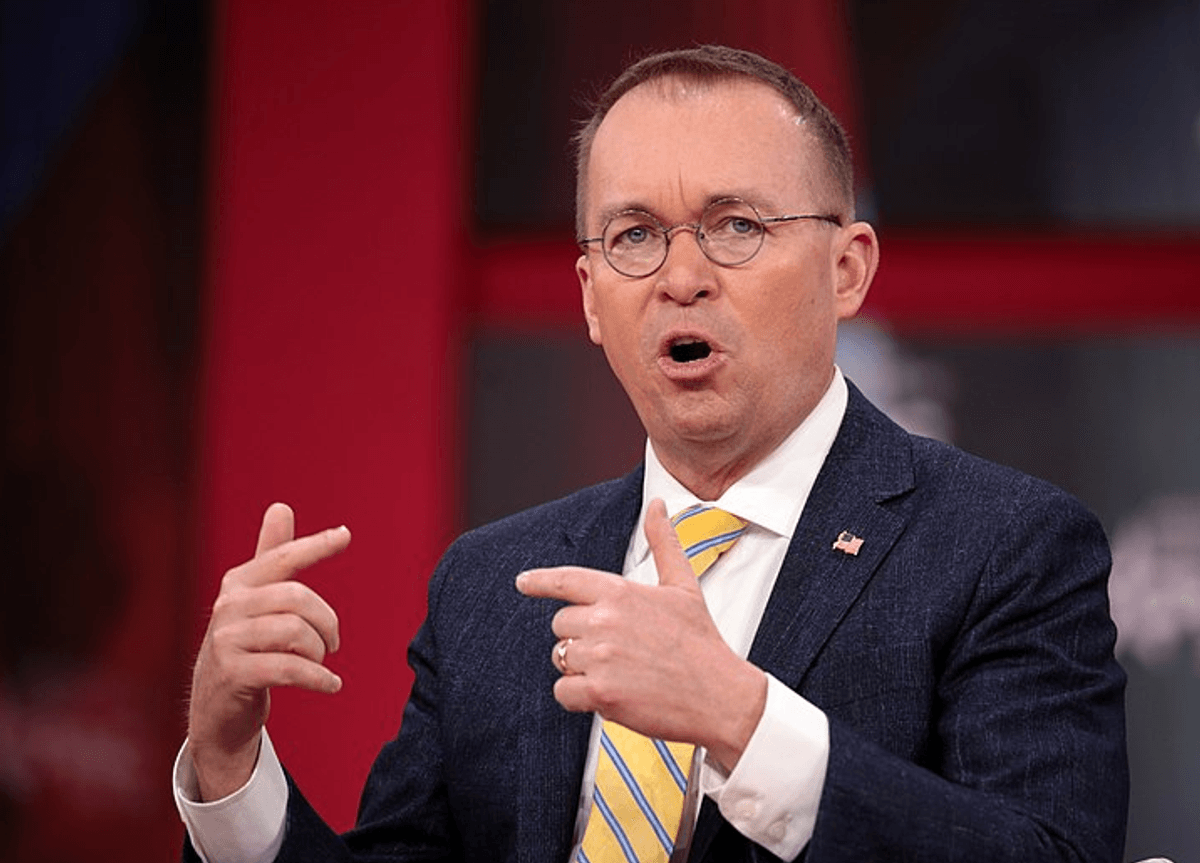  Garbage In Garbage Out Mick Mulvaney Shares His Deep Feelings About 