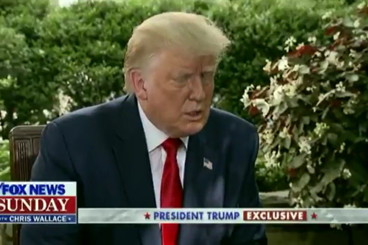 Trump Blows Off Debate Prep To Shoot The Sh*t With Larry Kudlow And Make Fun Of Biden's Stutter