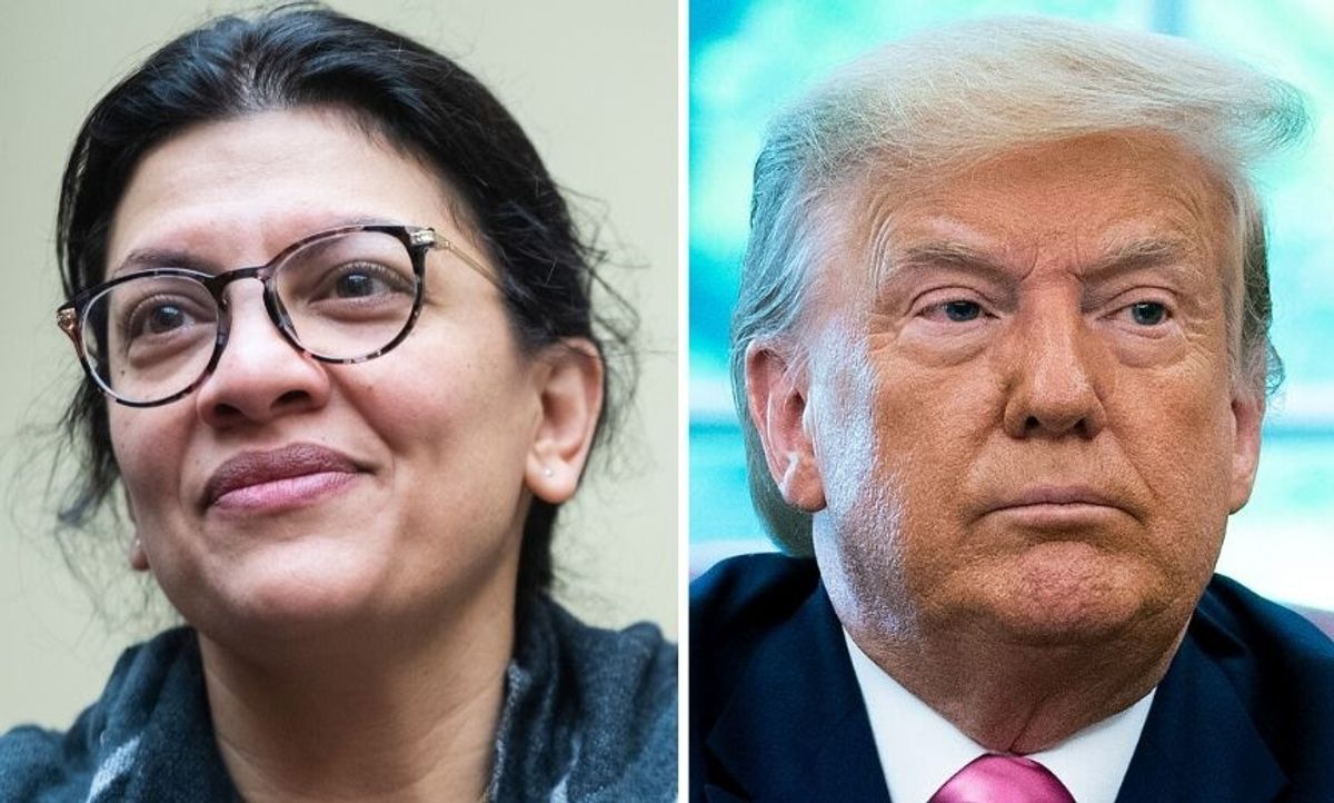 Rep. Rashida Tlaib Claps Back Hard After Trump Suggests He'll Send 'More Federal Law Enforcement' to Detroit
