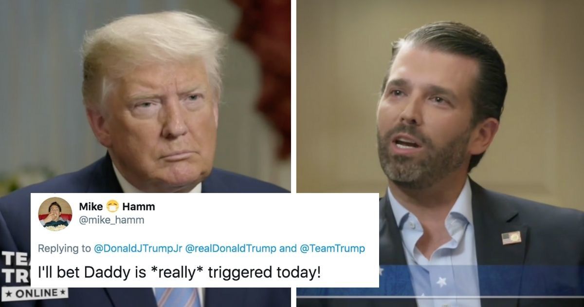 Don Jr. Just Interviewed His Dad For Special Father's Day 'Triggered' Episode That Is Almost A Parody Of Itself
