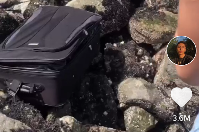 Teens On TikTok Allegedly Discover Human Remains Stuffed In A Suitcase ...