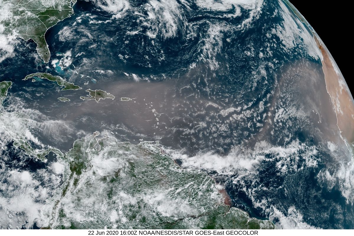 Saharan Air Layer NASA