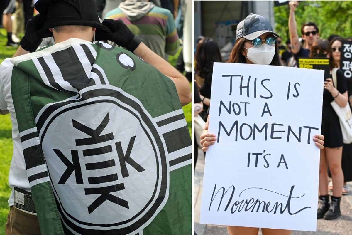 American Fascism and a Korean BLM Protest