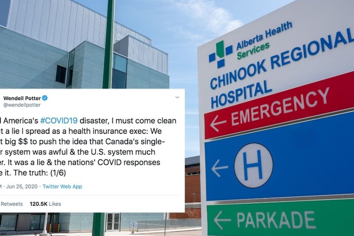 Former health insurance exec says the industry pushes lies about Canada's healthcare system