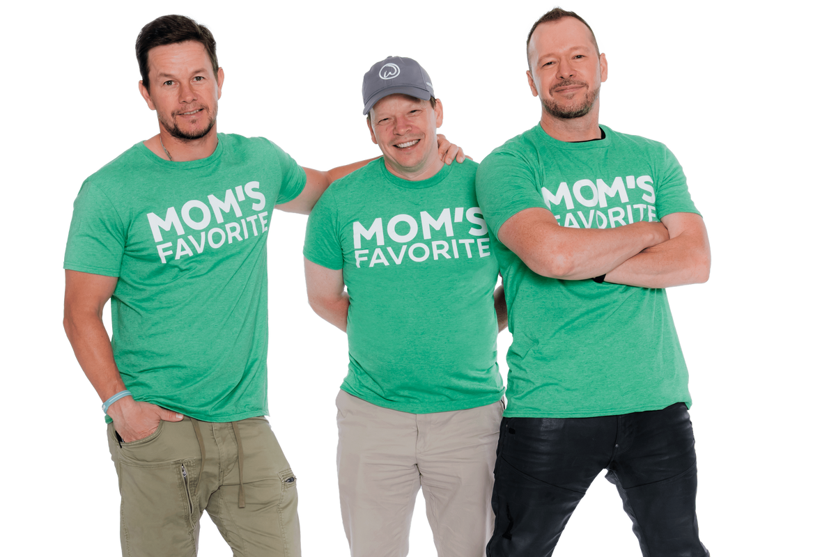 Brothers Mark Wahlberg, Paul Wahlberg and Donnie Wahlberg.