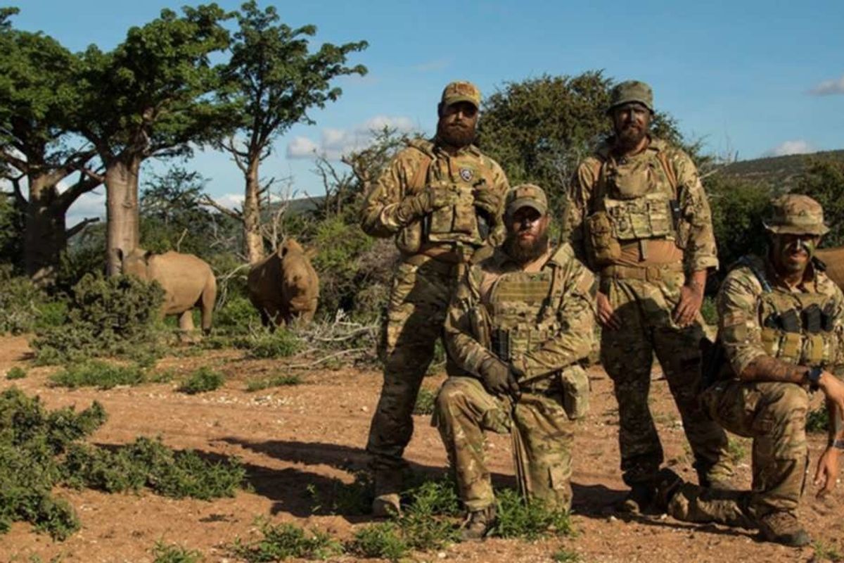 U.S. Marine veteran started 'VETPAW' to combat animal poachers in Africa