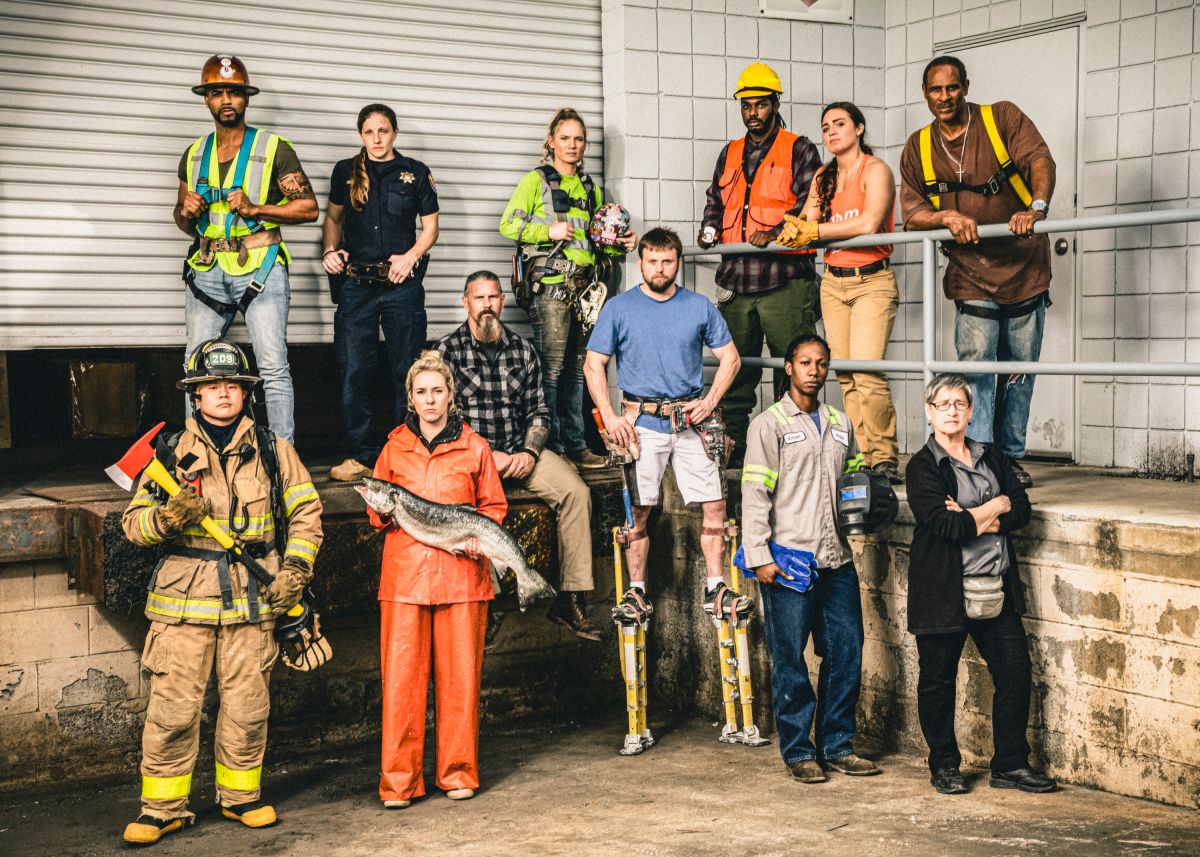 Contestants from new reality competition series Tough As Nails