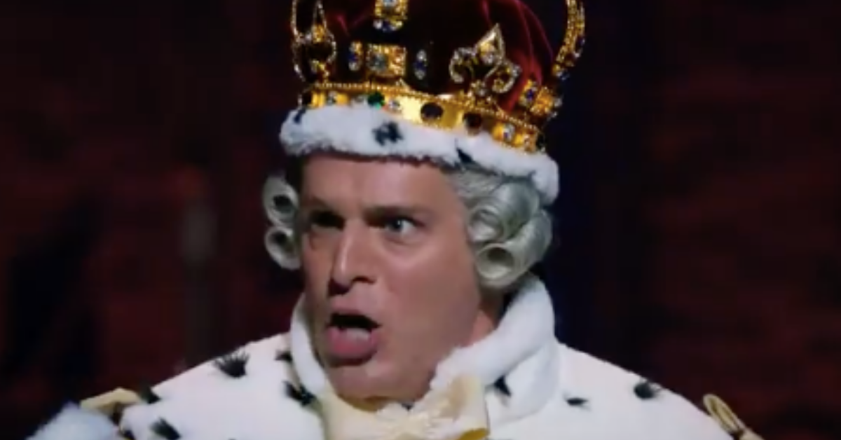 'Hamilton' Viewers Are Obsessed With How Aggressively Jonathan Groff Spits All Over Himself