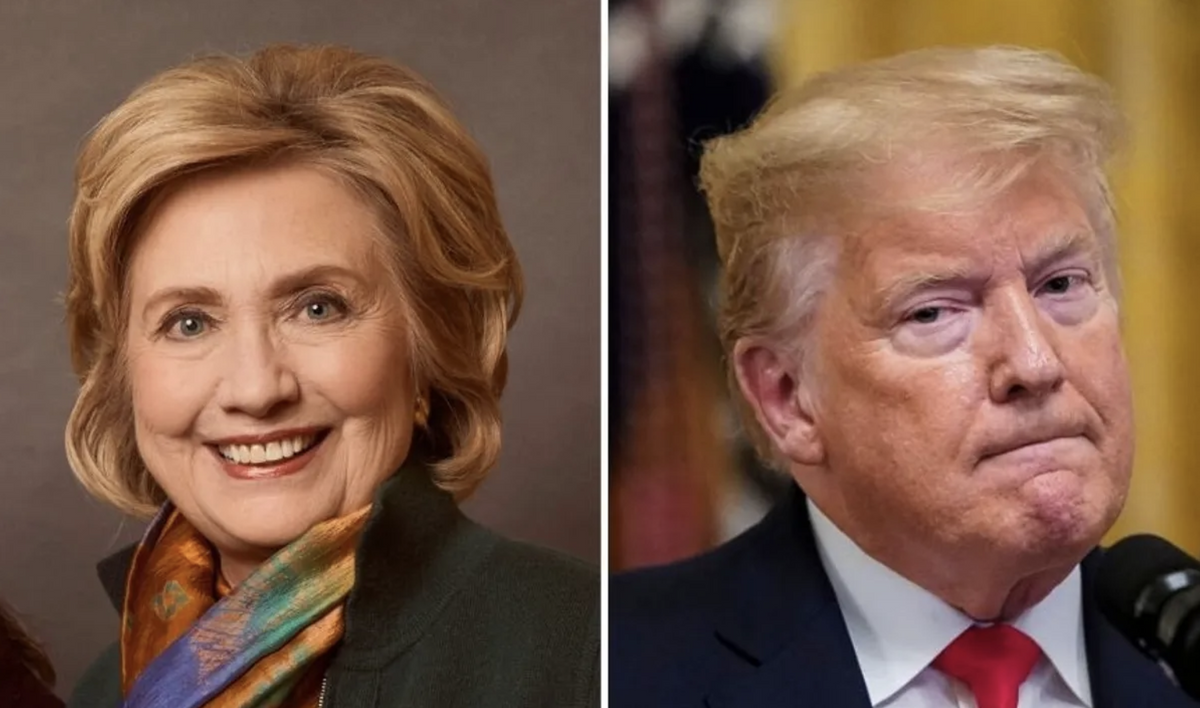 Hillary Just Perfectly Trolled Trump After He Tried to Go After Her in Rambling Response About Kamala Harris