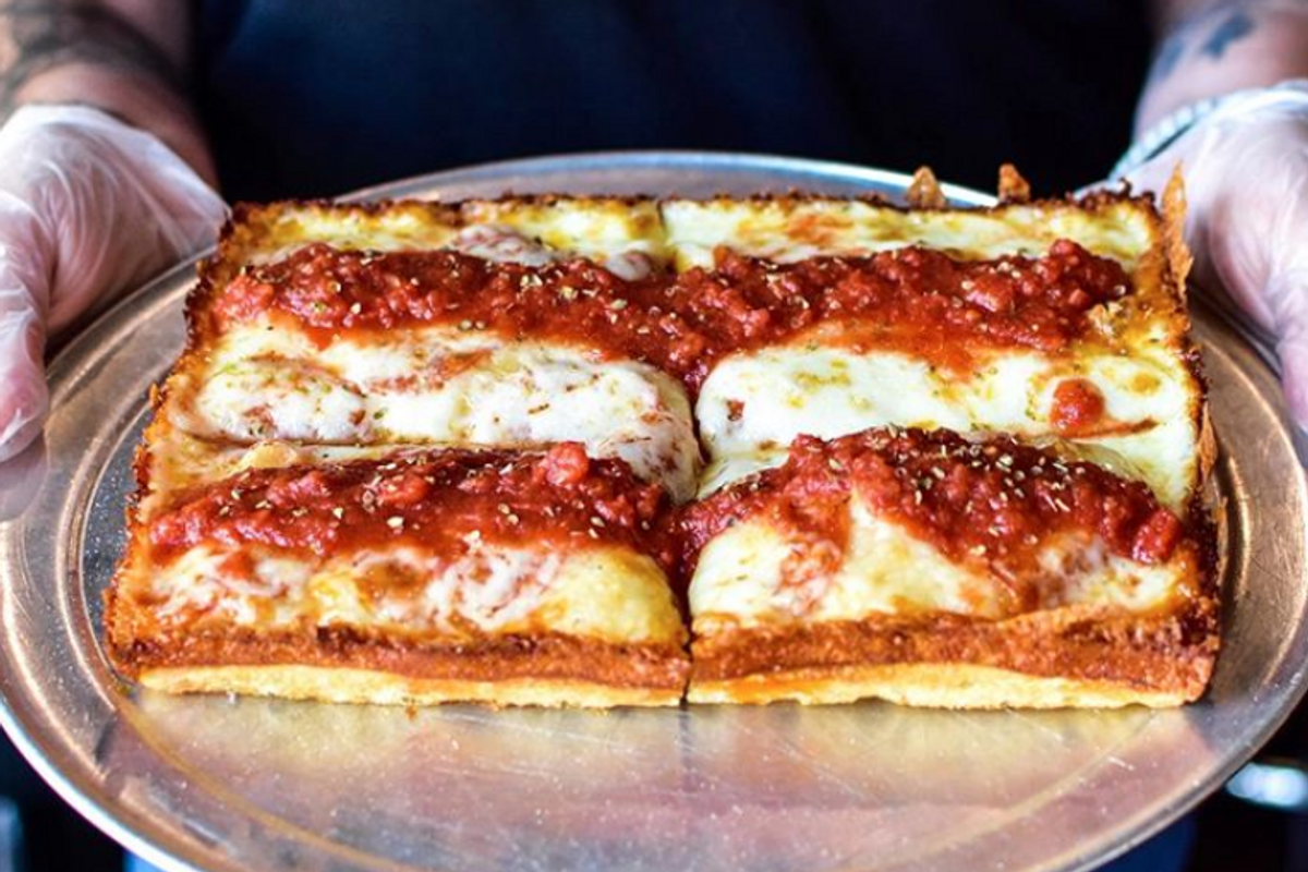 pizza from Via 313