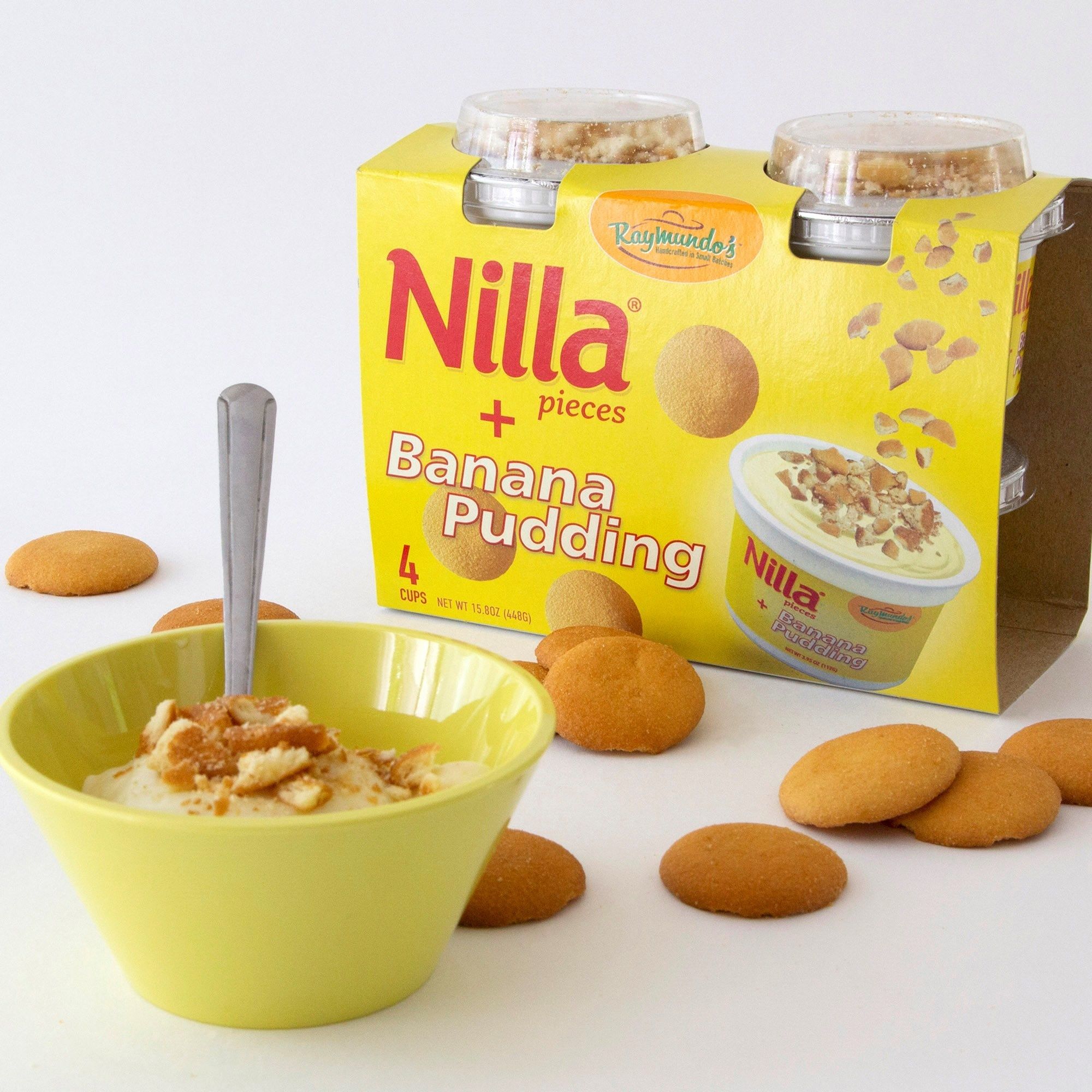 You can buy Nilla wafer pieces + banana pudding at your grocery store