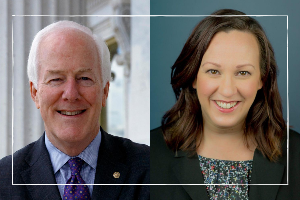 Round Rock “badass” MJ Hegar and three-term incumbent John Cornyn face each other—and the pandemic—in Senate race