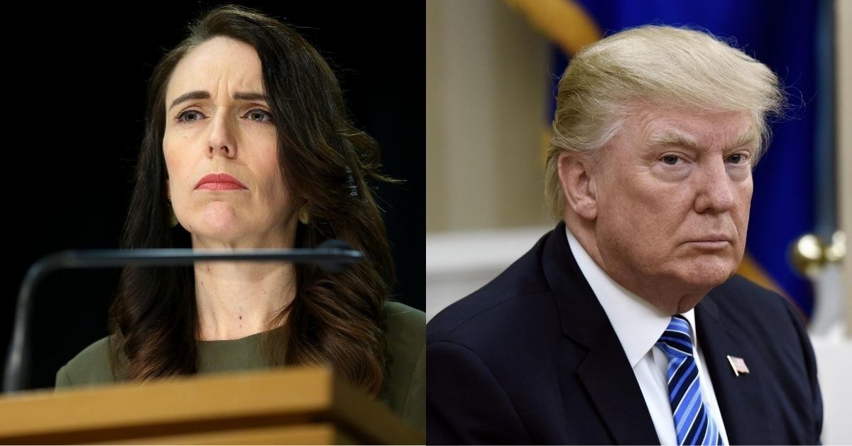New Zealand's Prime Minister Just Clapped Back Hard After Trump Criticized Their 'Big Surge' In Cases