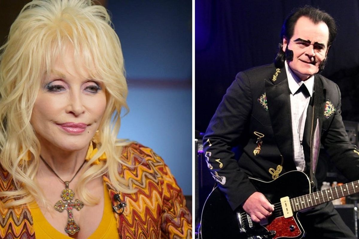 Dolly Parton and Unknown Hinson
