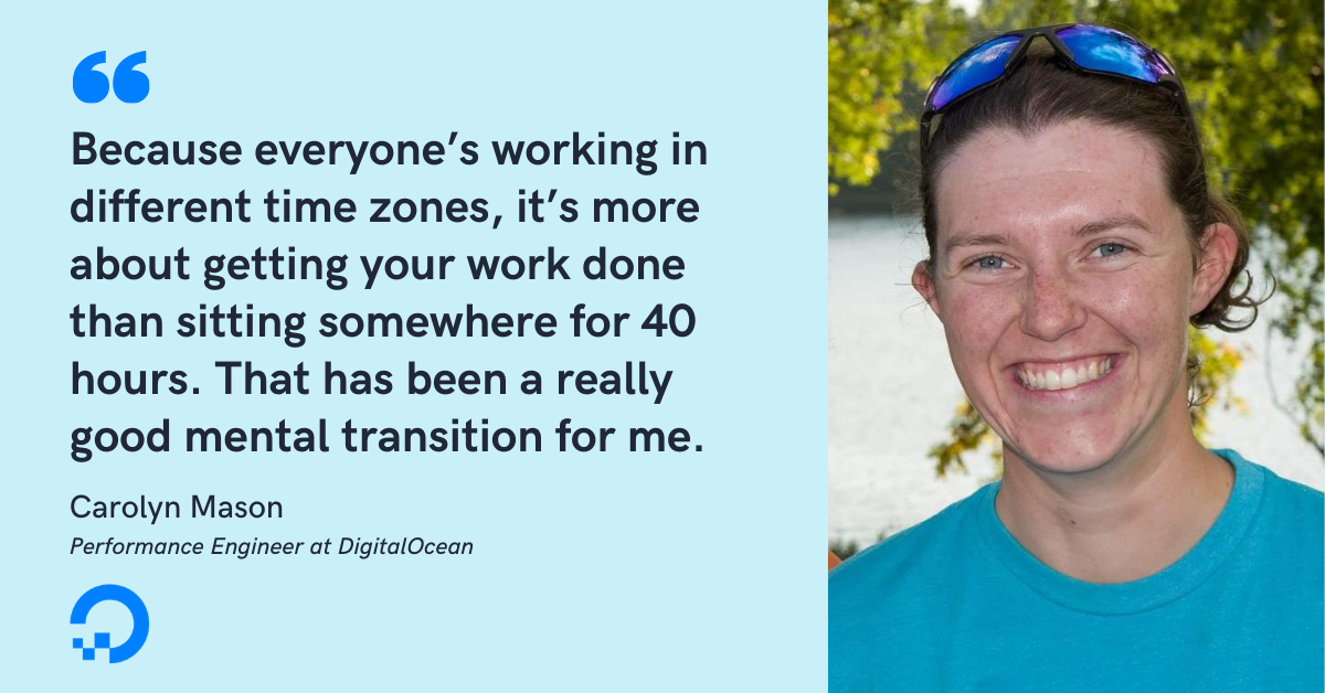From Aerospace to Computer Engineering: How DigitalOcean’s Carolyn Mason Changed Her Career to Work for Her