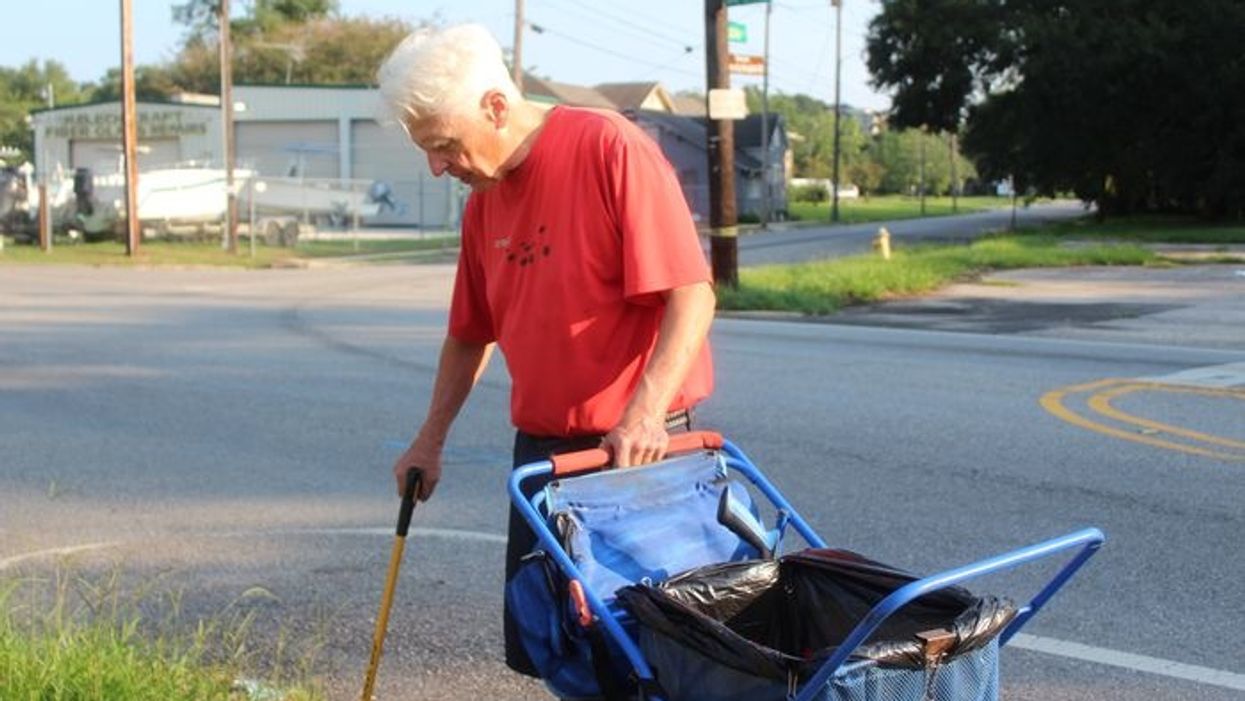 Alabama man takes up new hobby  - picking up trash - to keep off the couch during quarantine