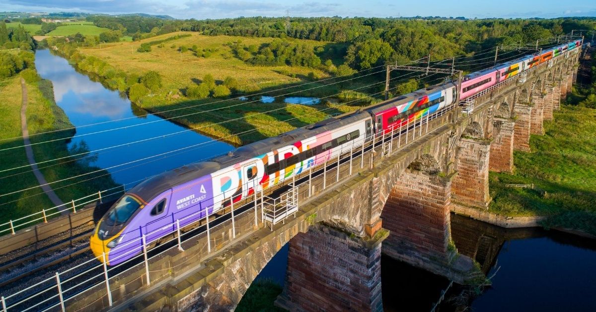 Pride Train With All-LGBT+ Crew Spreads Love Across The UK With Its Inaugural Journey