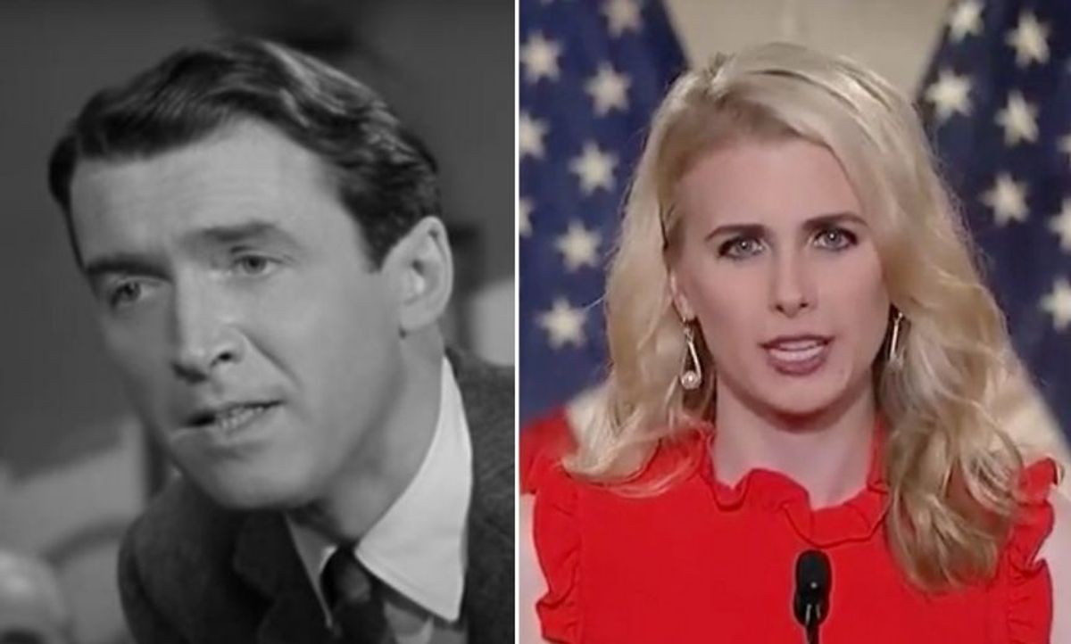 Jimmy Stewart's Daughter Perfectly Shames RNC Speaker for Her Questionable 'It's a Wonderful Life' Analogy