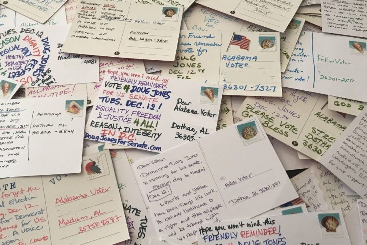 Voting Postcards
