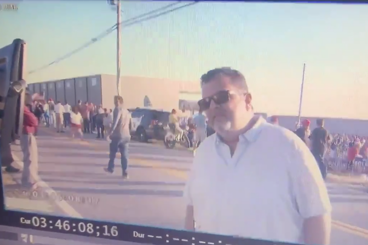 New Hampshire 'Macho Man' Trumpist Casually Suggests Reporter Watch Out For Bombs