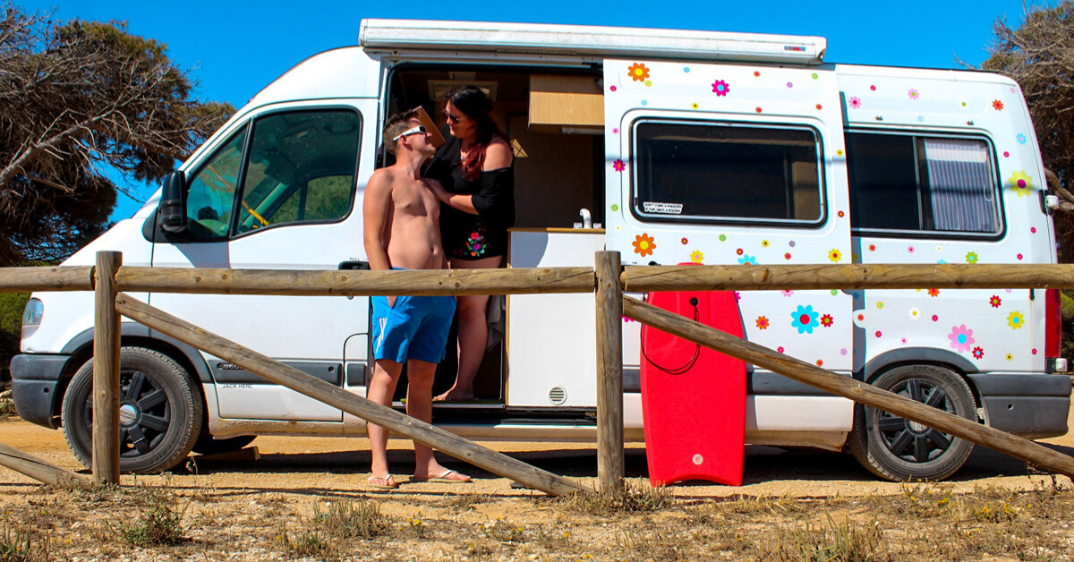 Couple Who Met By Chance Ditch Their Jobs And Possessions To Travel Europe In A Van