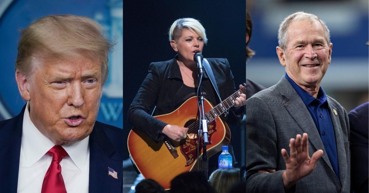 The Chicks' Natalie Maines Epically Drags Trump With Hindsight Joke About George W. Bush