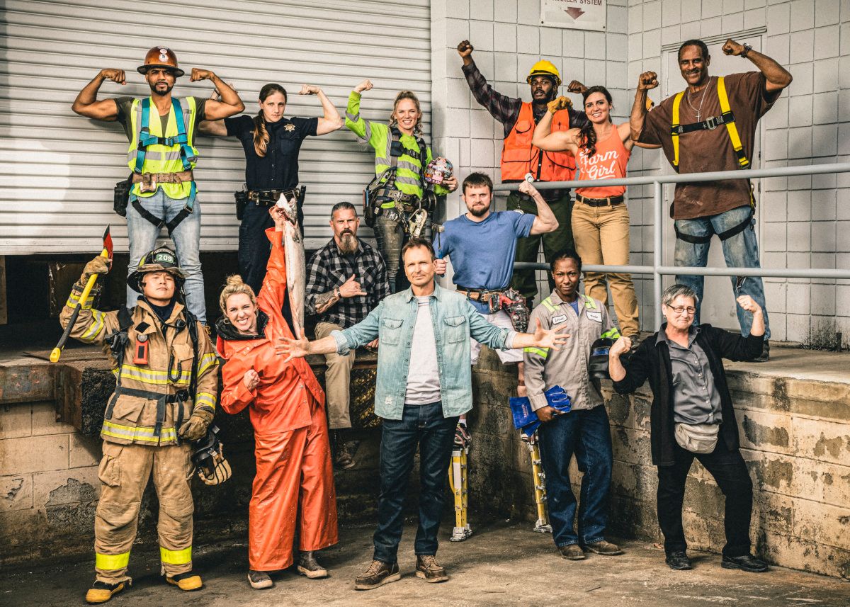Contestants from the CBS series Tough As Nails