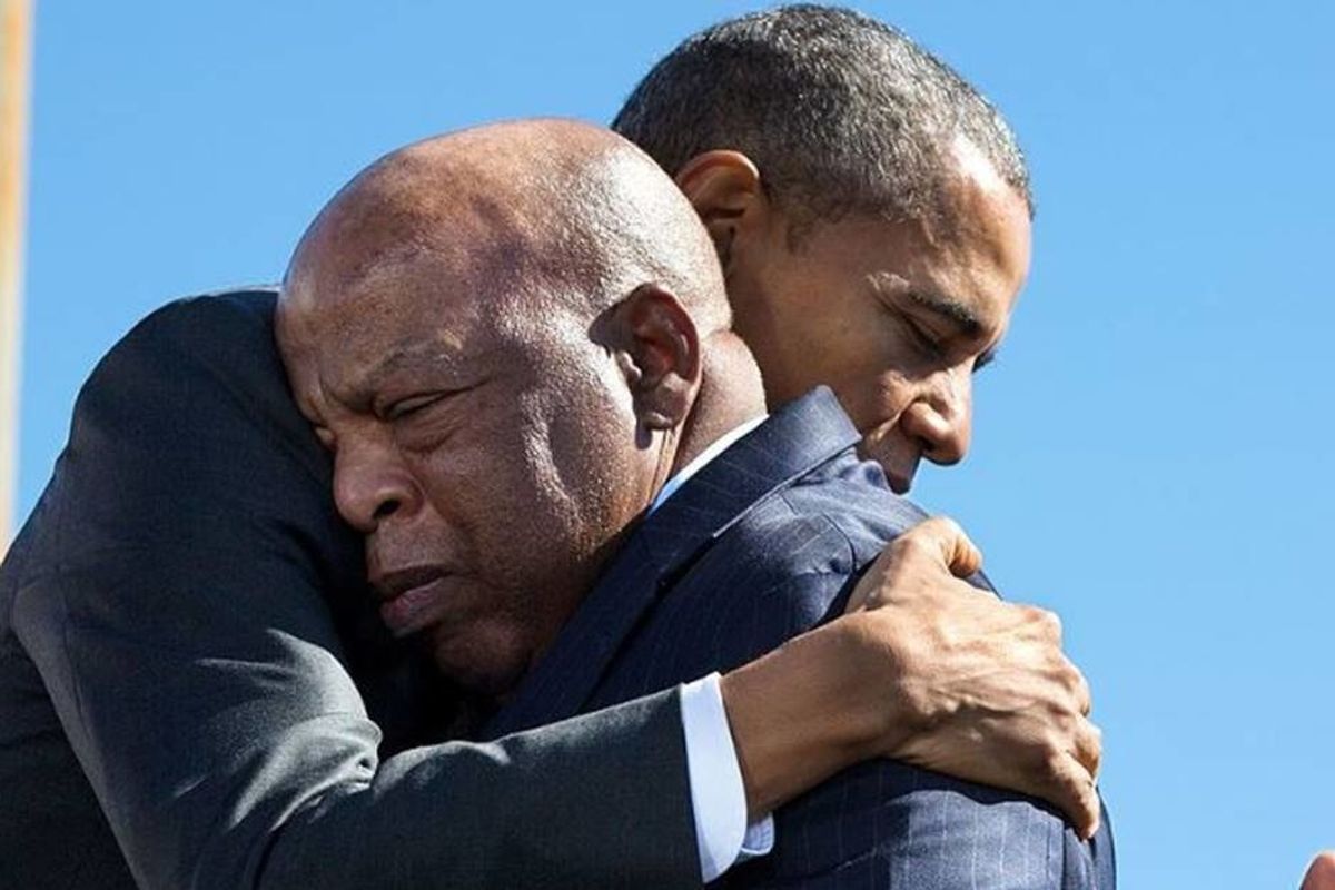 In a powerful eulogy, Barack Obama connects John Lewis' work with the issues America faces today