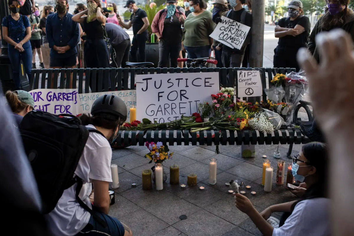 For Austin officials, key question in Garrett Foster’s death may be which party acted in self-defense