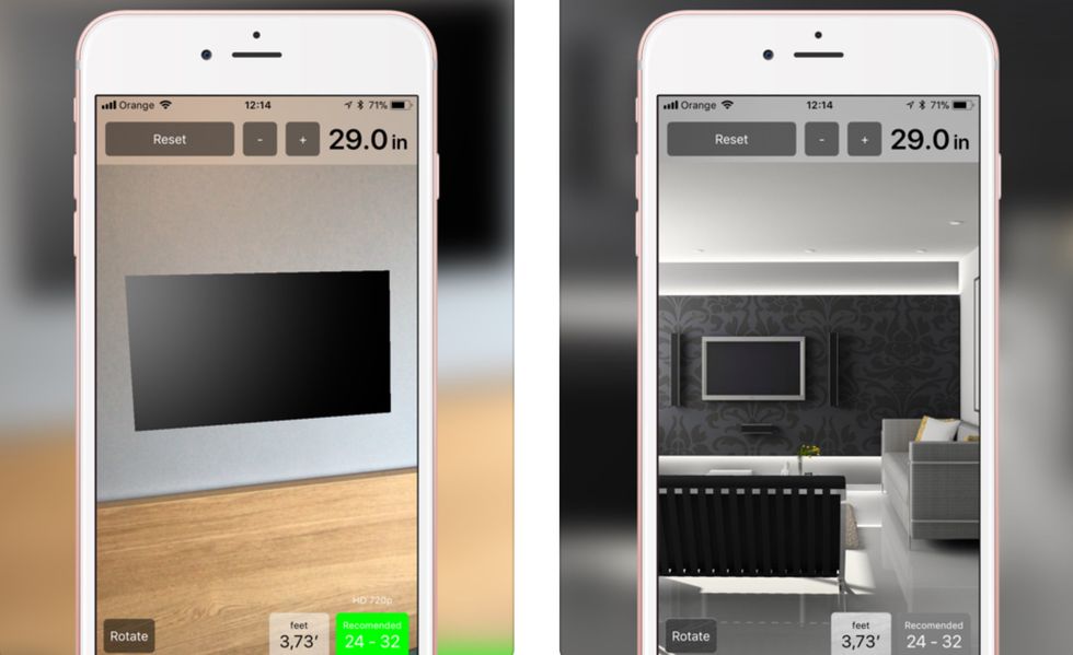 AR smartphone apps to virtually place a new TV before buying Gearbrain
