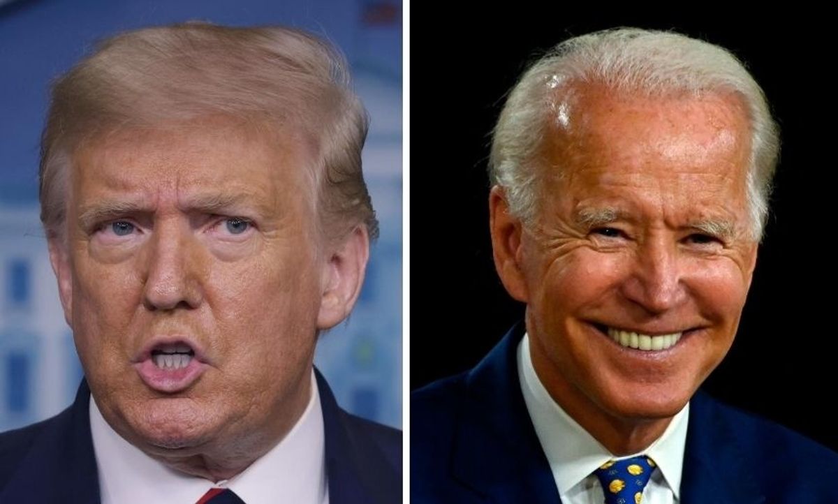 Trump Just Tried to Claim That 'Jobs Will Disappear!' If Biden Is Elected, and People Clapped Back with Receipts